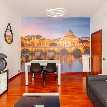 Apartmán Vespa S House 10 Minuti Musei Vaticani *